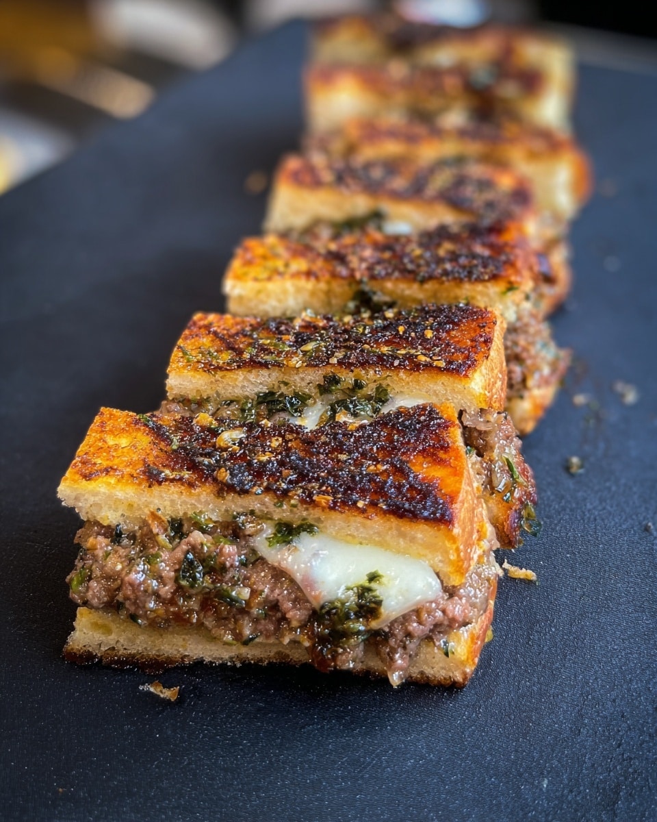 Sausage and Cheese Stuffed French Baguette Recipe