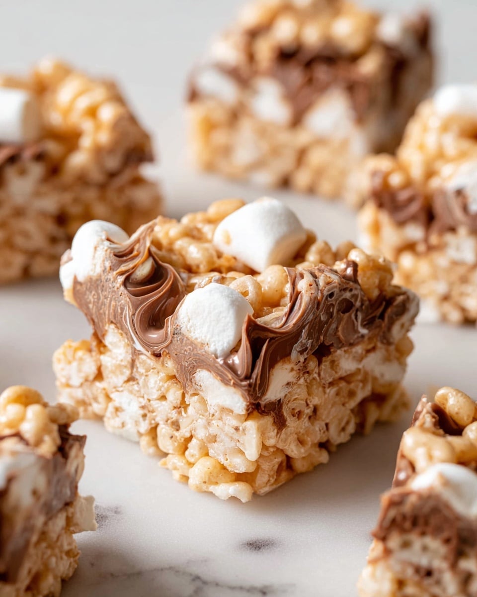S'mores Rice Krispies Treats for Kids Recipe