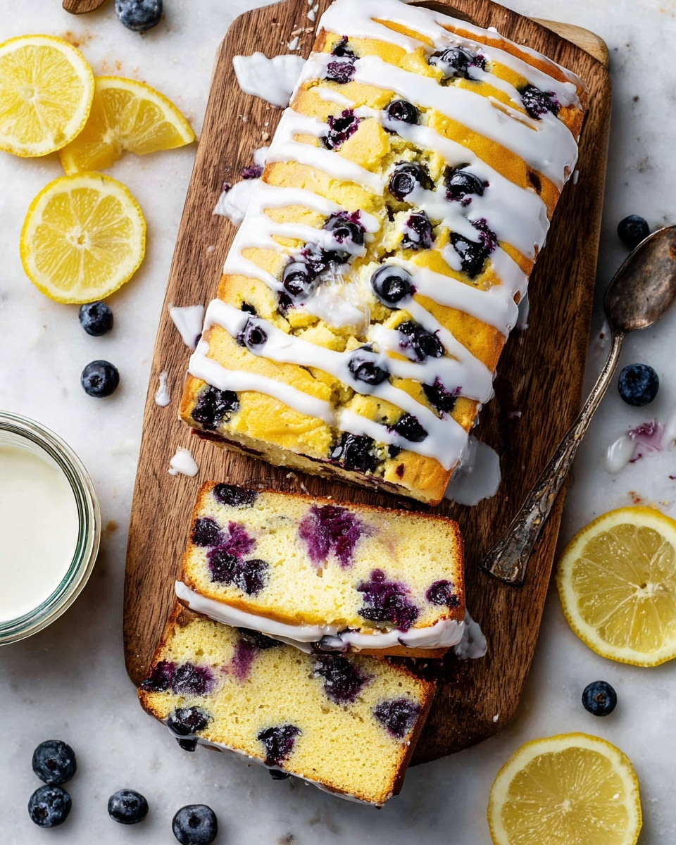 Lemon Blueberry Bread Recipe