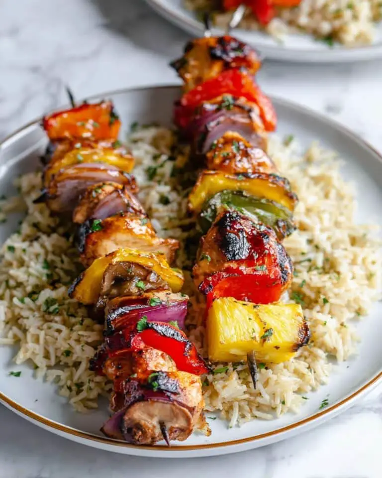 Pineapple Chicken Kabobs Recipe