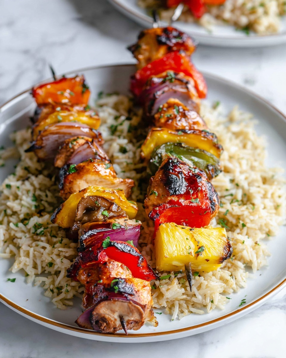 Pineapple Chicken Kabobs Recipe