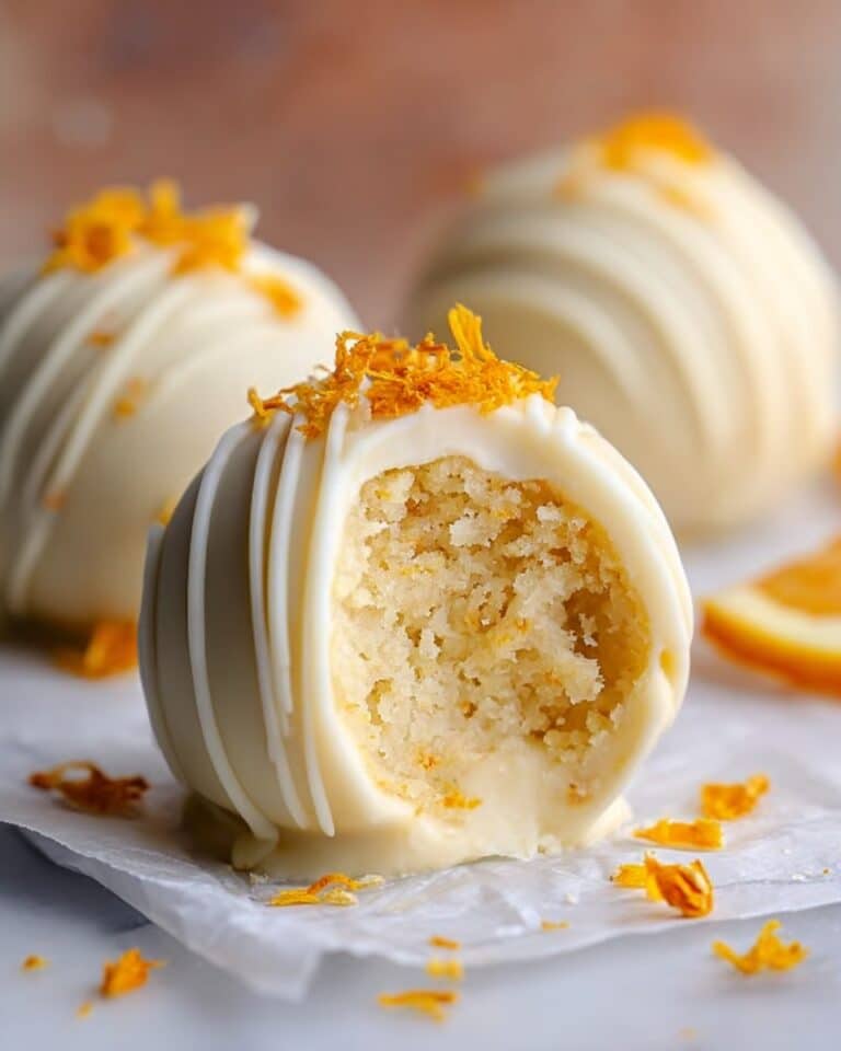 Easy Orange Creamsicle Truffles Recipe
