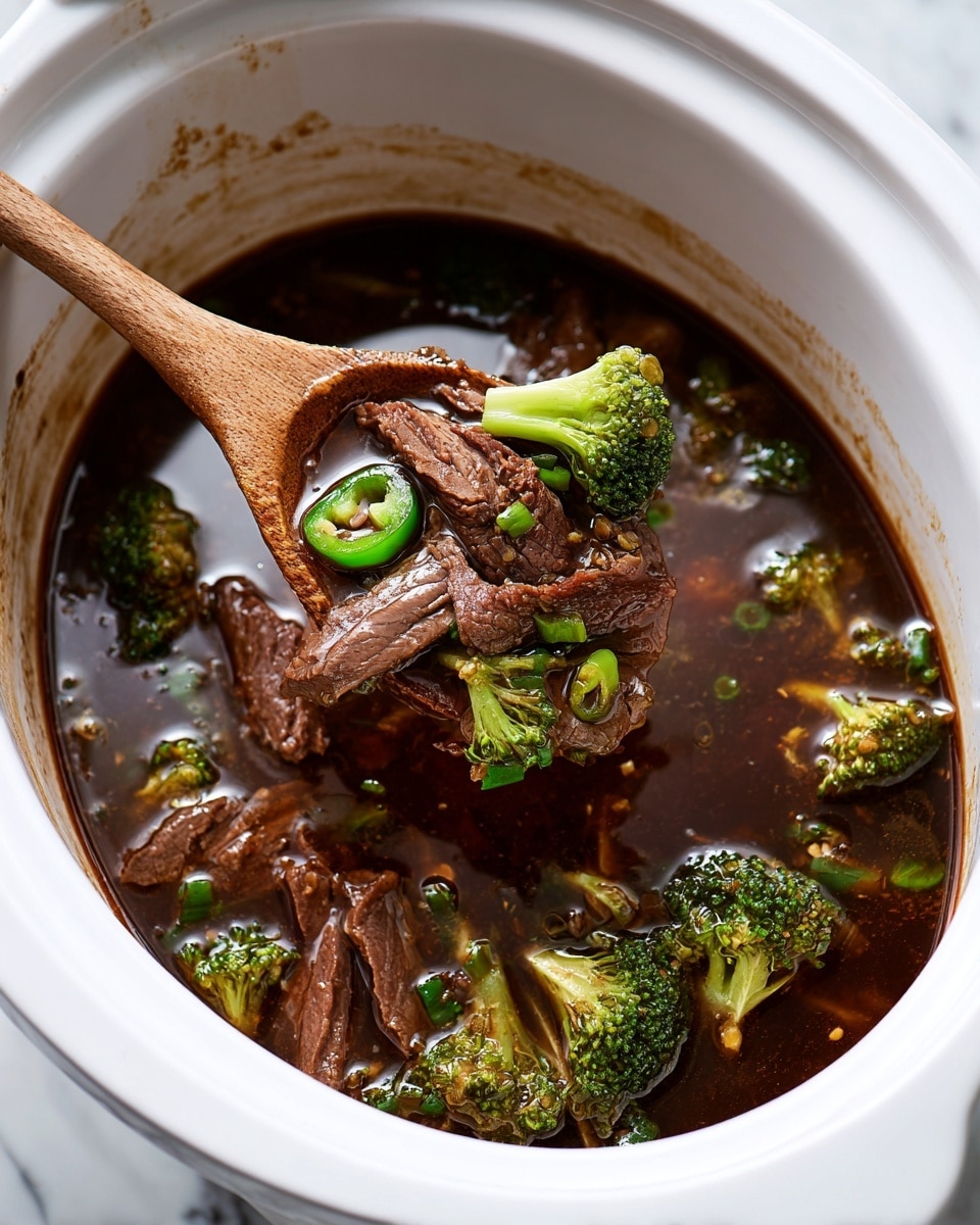 Crockpot Beef & Broccoli Recipe