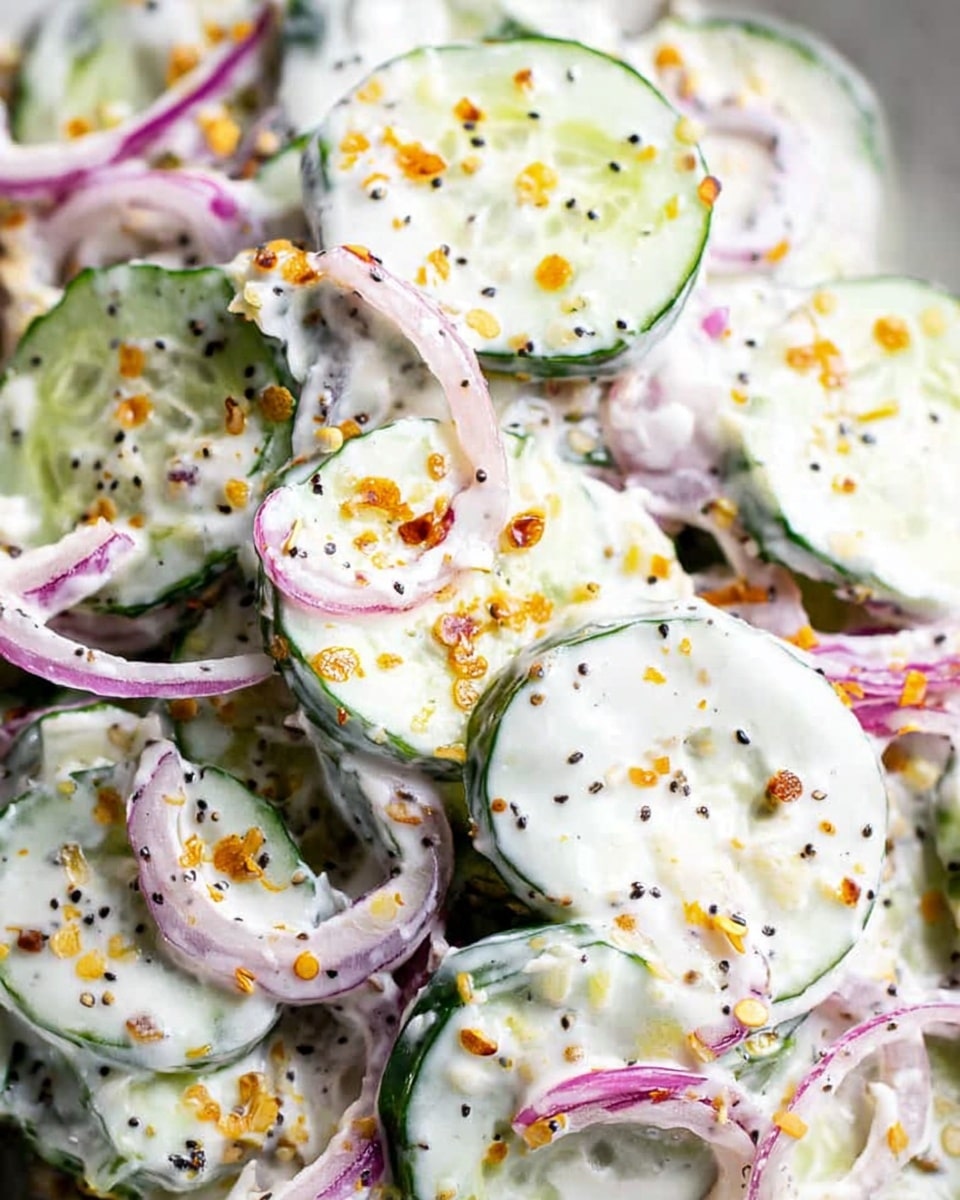 Cucumber Everything Bagel Salad Recipe