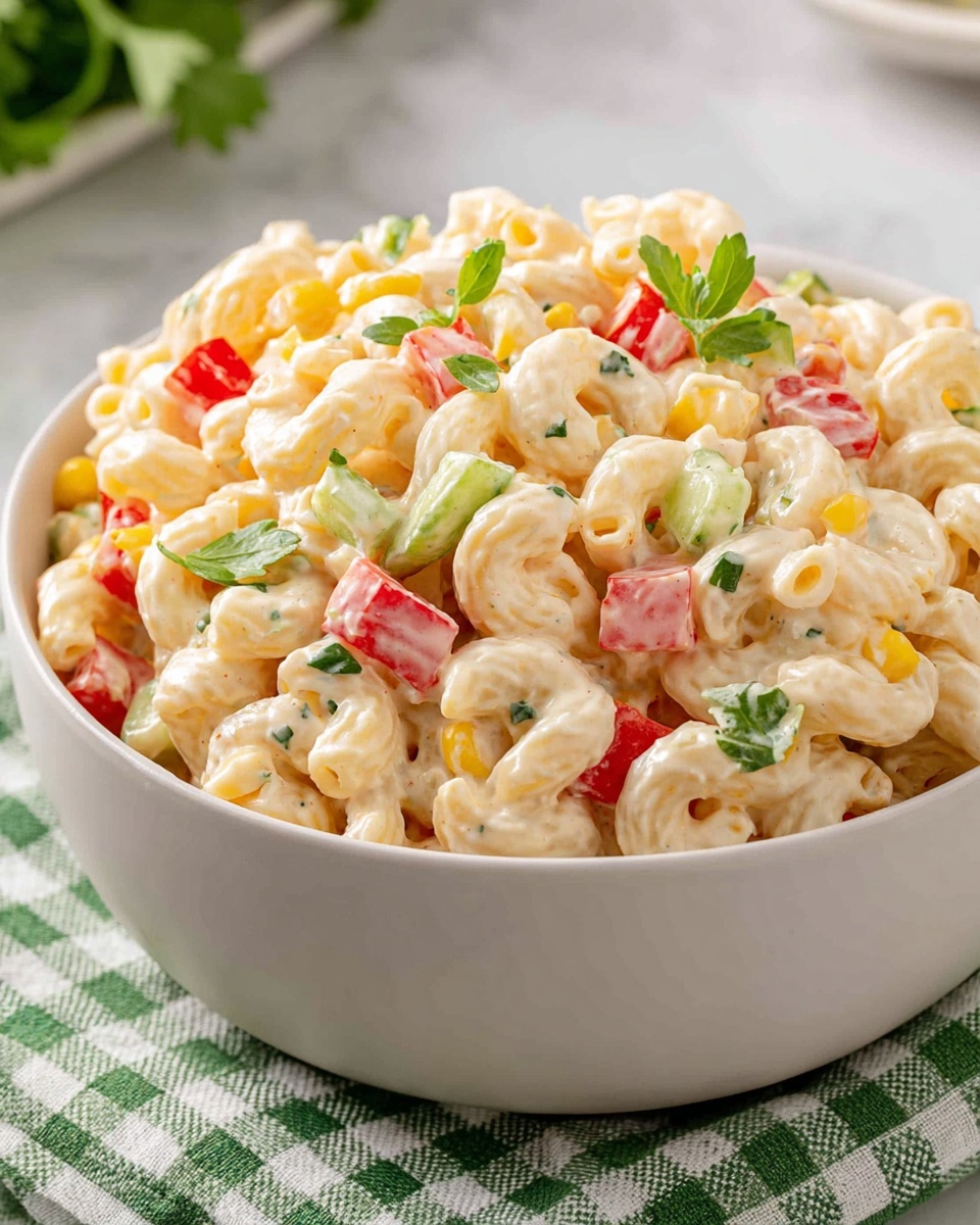 Amish Macaroni Salad Recipe