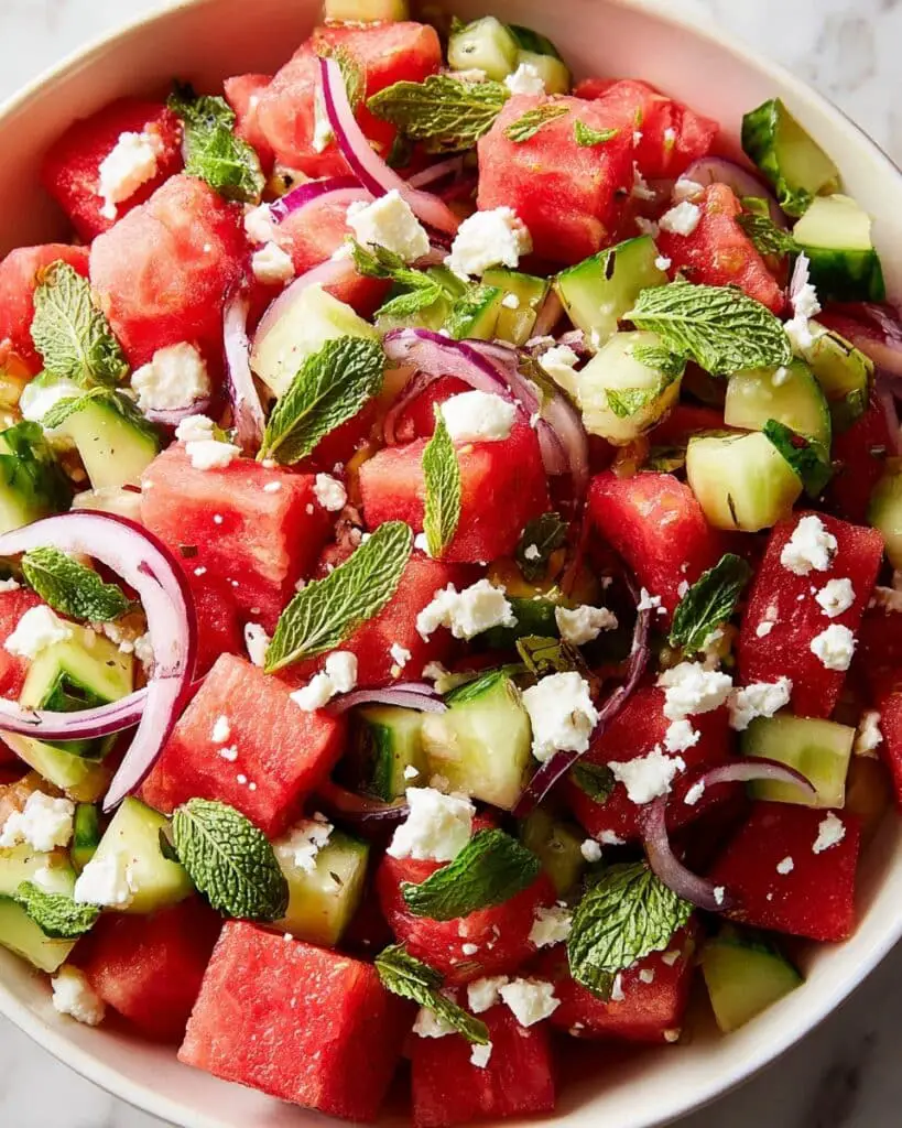 Watermelon-Feta Salad Recipe