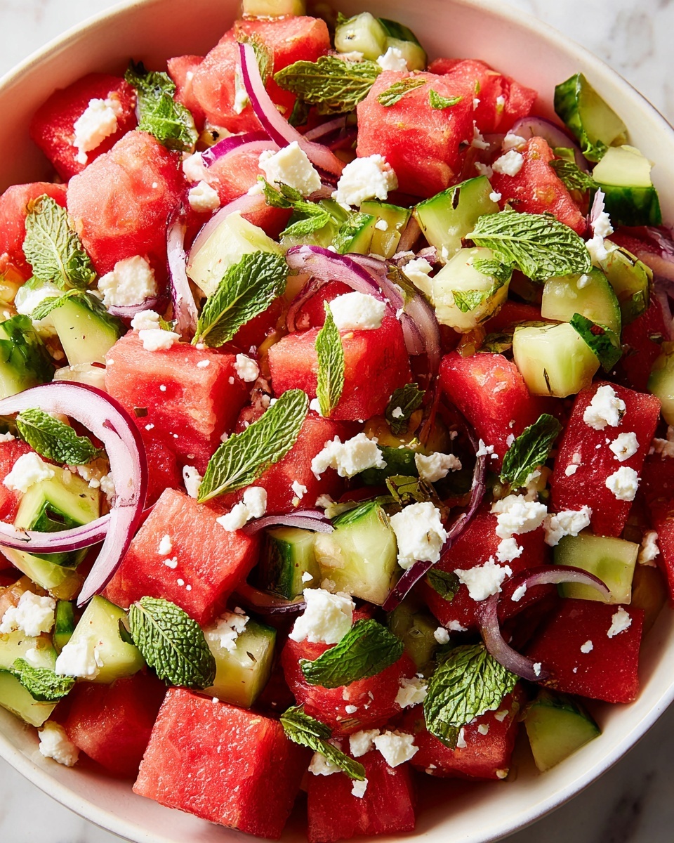 Watermelon-Feta Salad Recipe