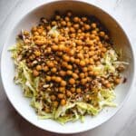 Shredded Hispi Cabbage and Charred Lemon Salad Recipe