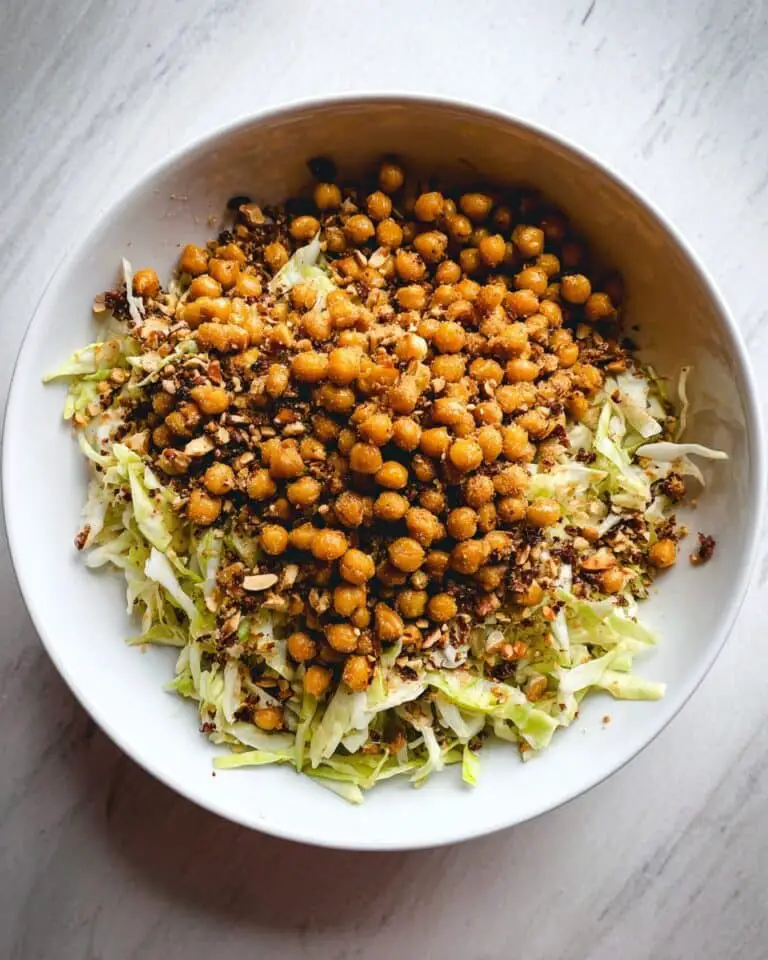 Shredded Hispi Cabbage and Charred Lemon Salad Recipe