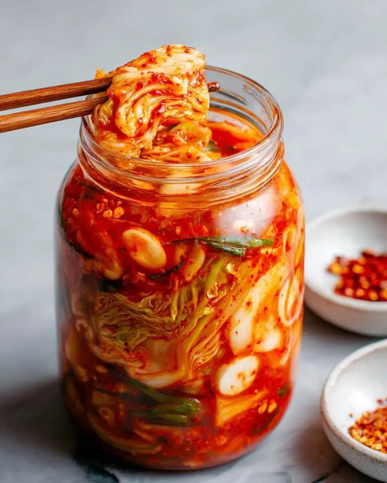 Homemade Vegan Kimchi Recipe