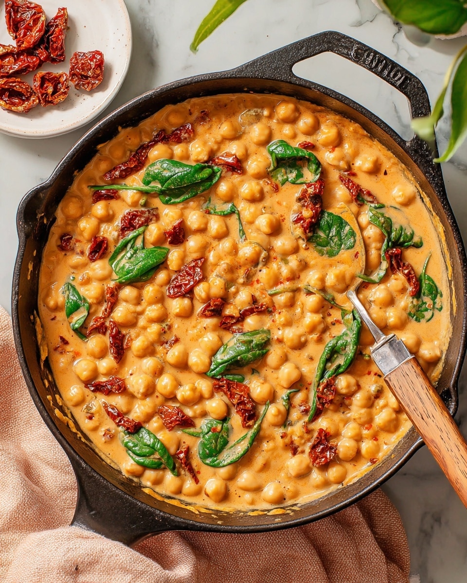 Creamy Marry Me Chickpeas (One Pot, 30 Minutes) Recipe
