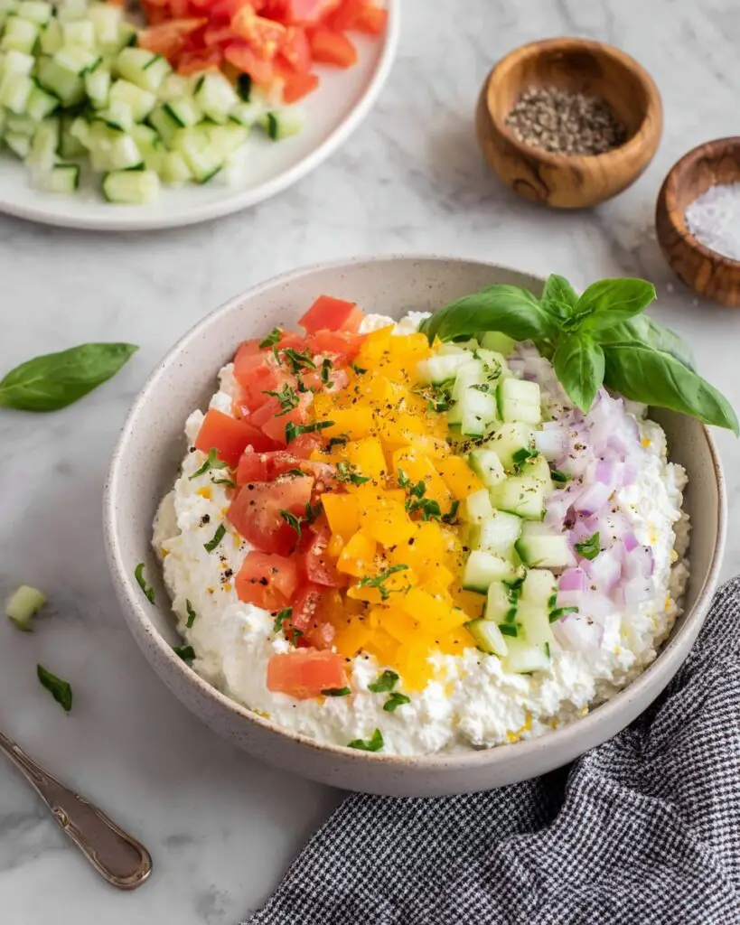 Savory Cottage Cheese Bowl Recipe
