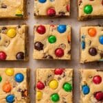 M&M Cookie Bars Recipe
