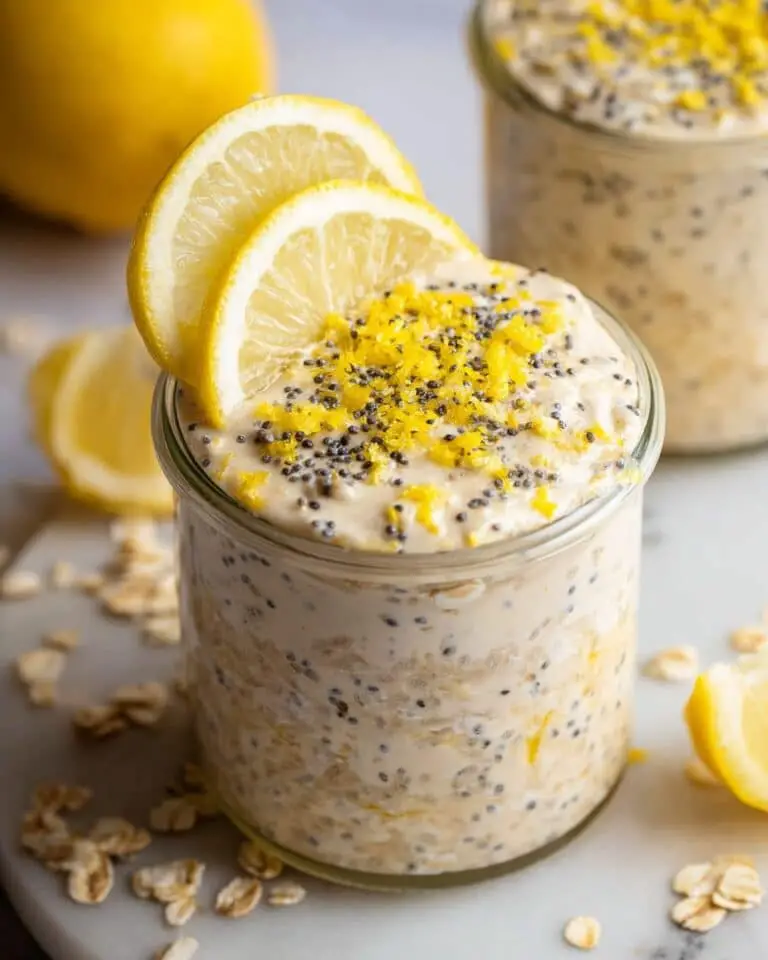 Lemon-Poppyseed Overnight Oats Recipe