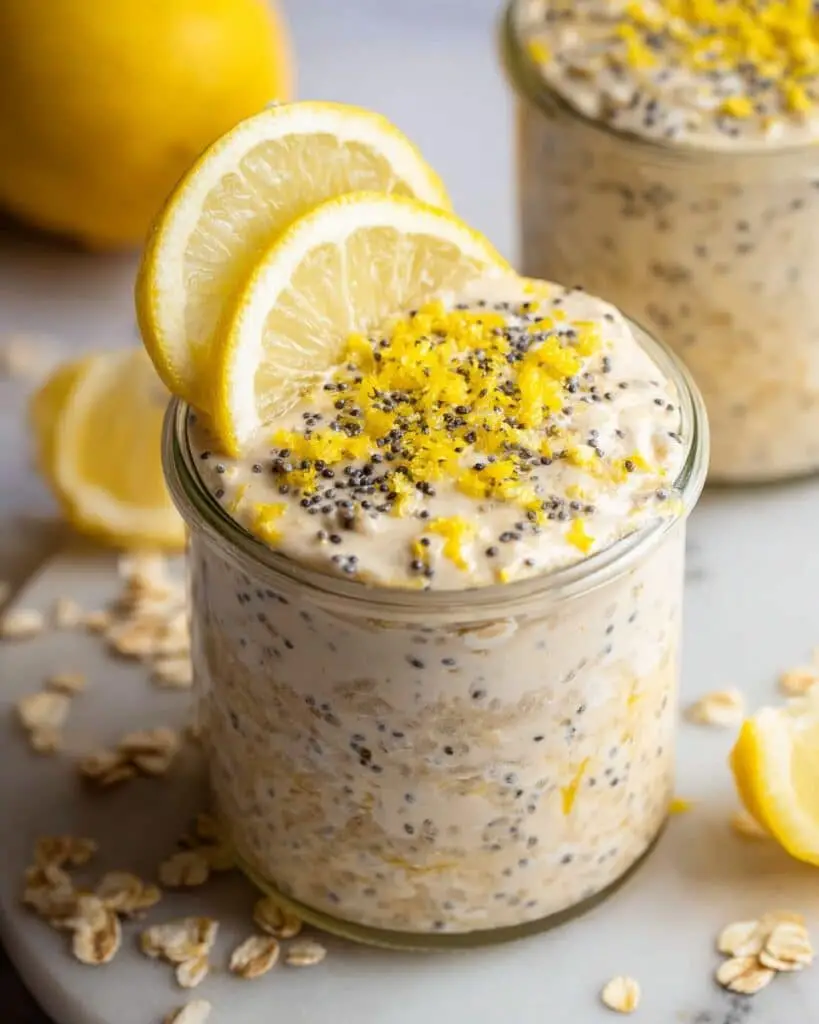 Lemon-Poppyseed Overnight Oats Recipe