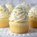 Moist Vanilla Cupcakes Recipe
