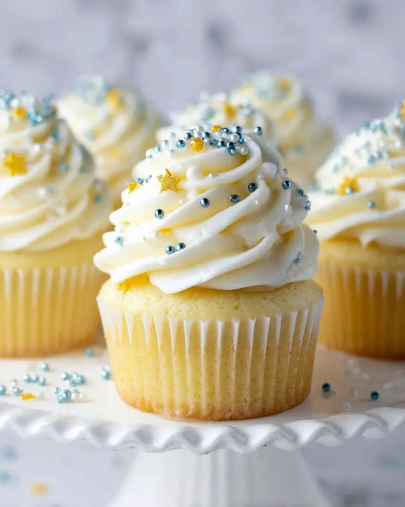 Moist Vanilla Cupcakes Recipe