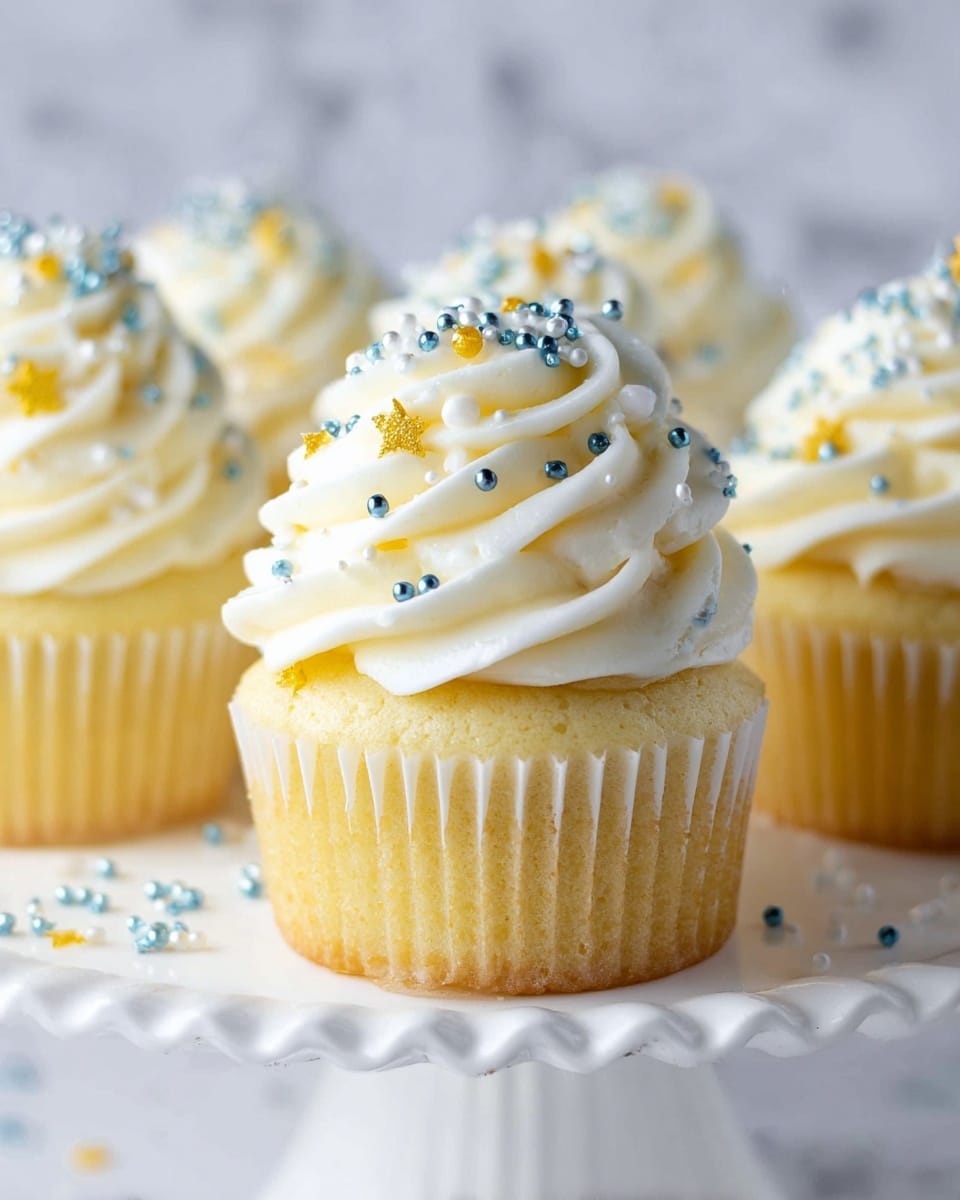 Moist Vanilla Cupcakes Recipe