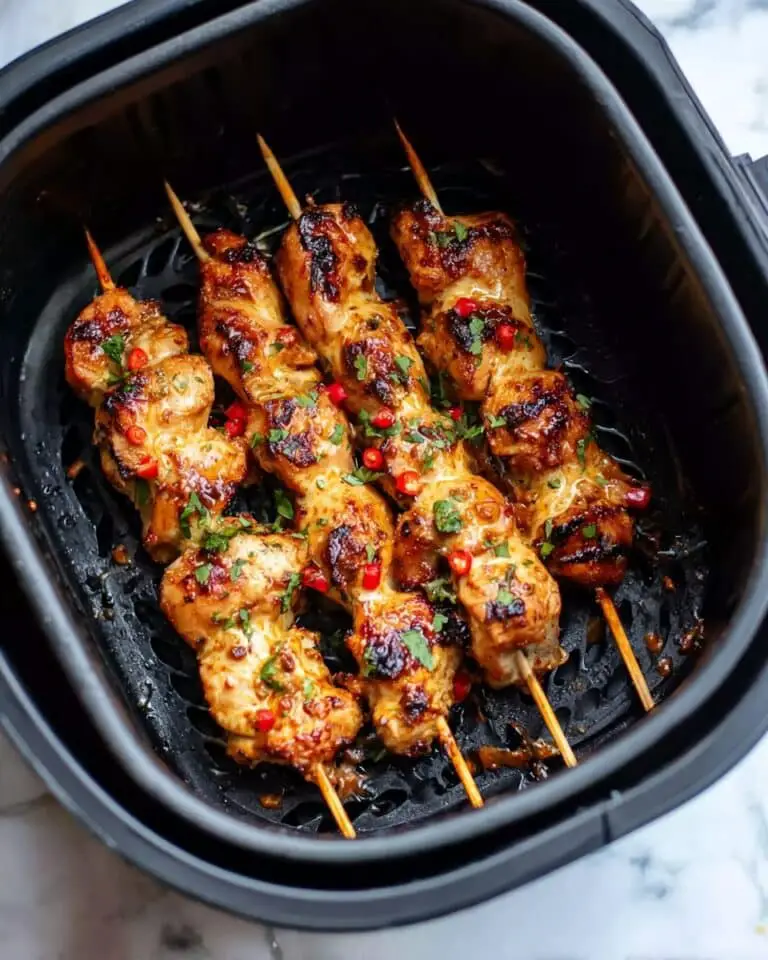 Quick and Easy Bang Bang Chicken Skewers Recipe