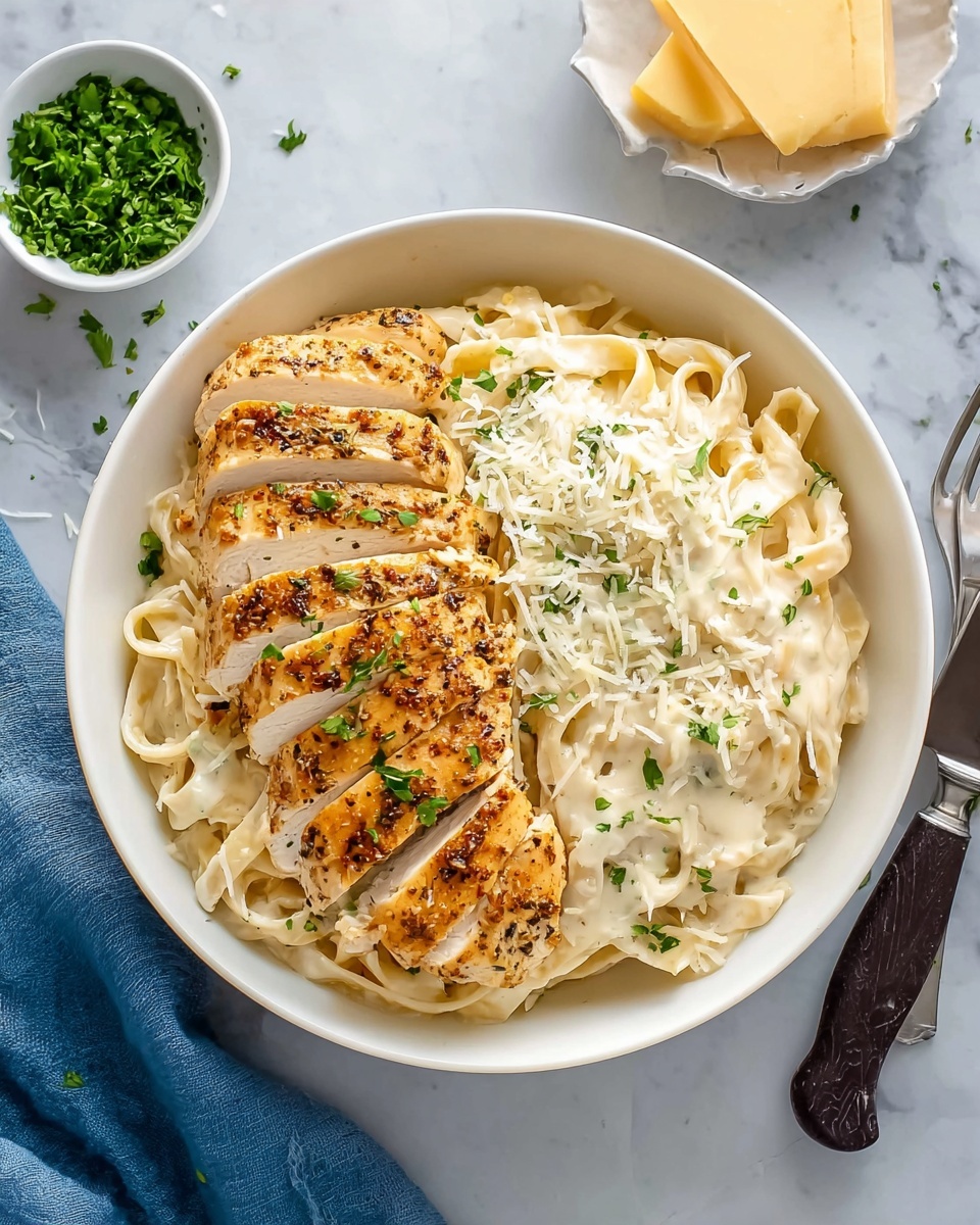 Creamy Chicken Alfredo Pasta Recipe