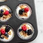 Easy Frozen Yogurt Granola Cups Recipe