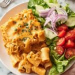 Cheesy Pumpkin Ricotta Pasta Bake Recipe