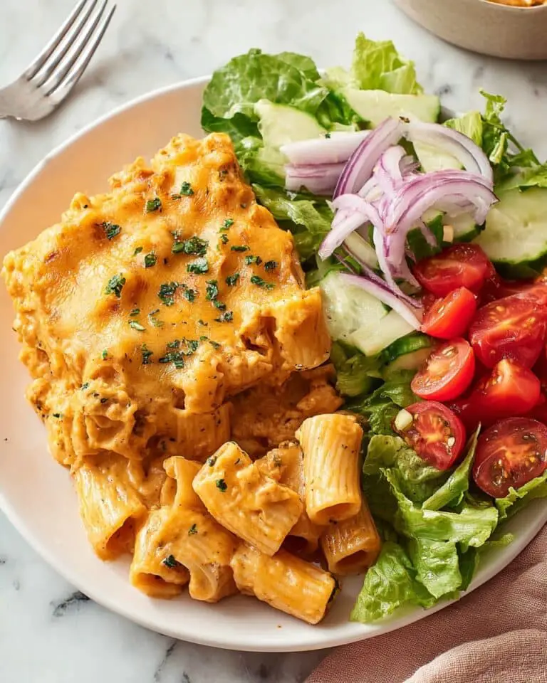 Cheesy Pumpkin Ricotta Pasta Bake Recipe