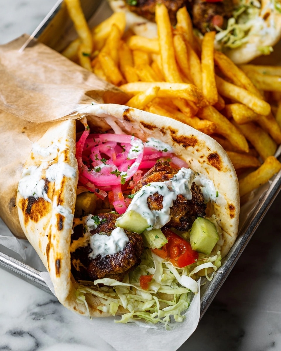 Easy Greek Chicken Gyros Recipe