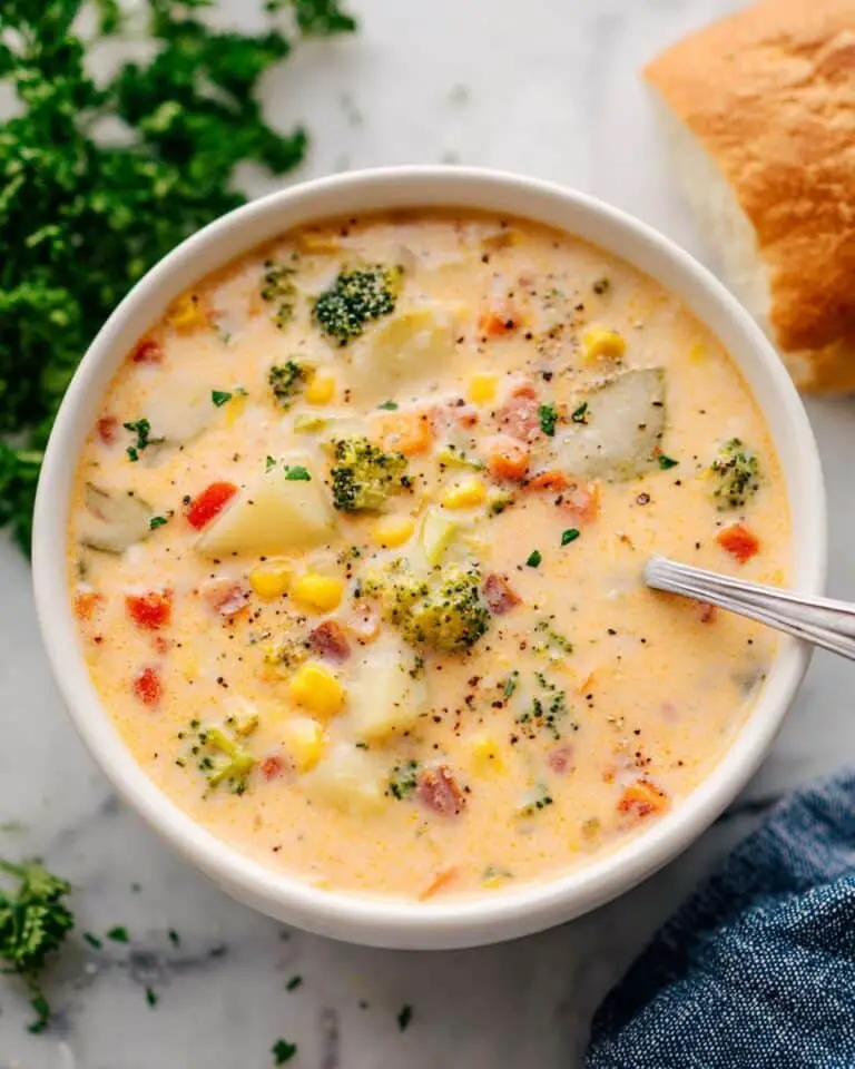 Creamy Vegetable Soup Recipe