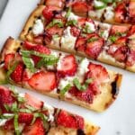 Balsamic Strawberry Flatbread Recipe
