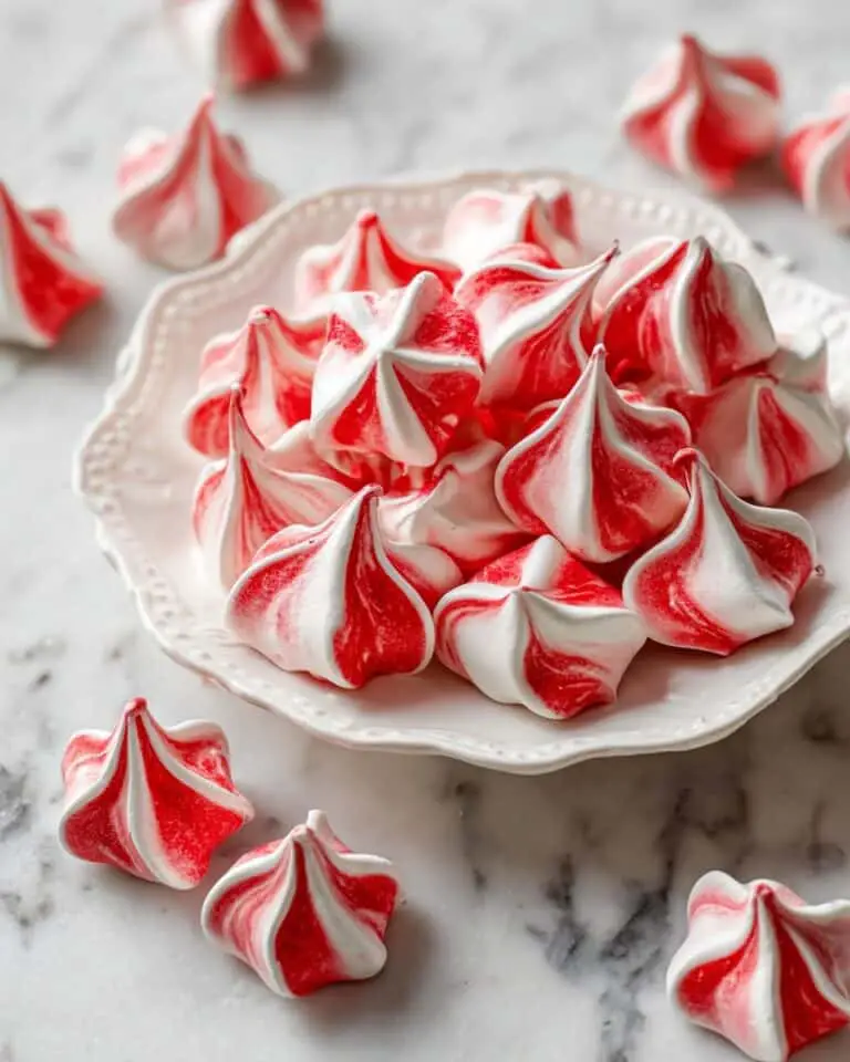 Peppermint Meringues Recipe