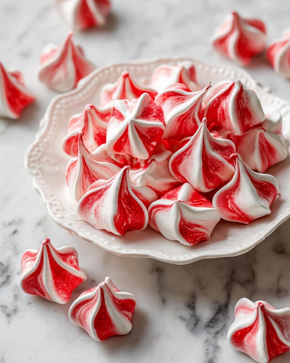 Peppermint Meringues Recipe