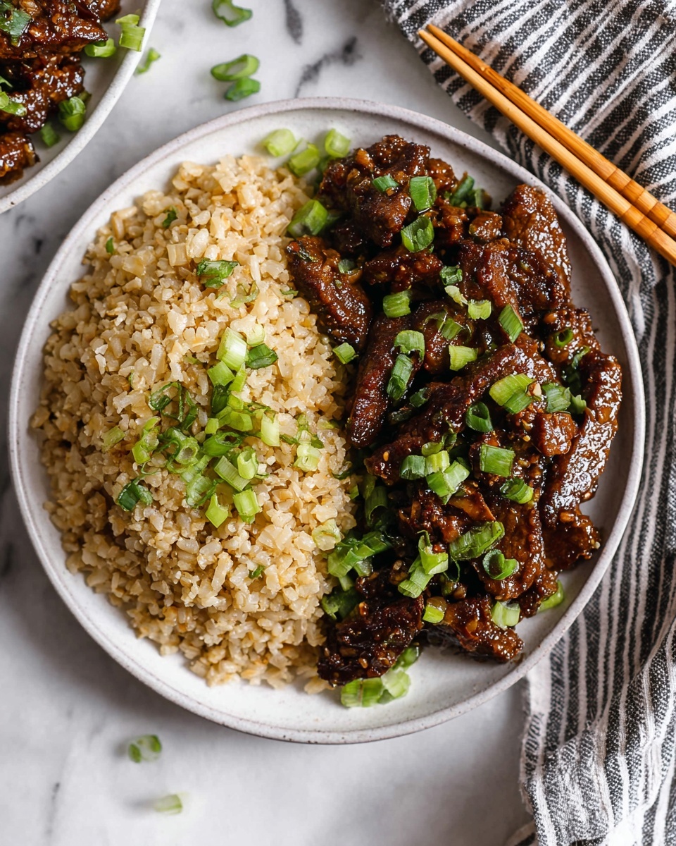 Easy Mongolian Beef Recipe