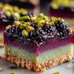 Blackberry Pistachio Dream Bars: Irresistible Homemade Bliss Recipe