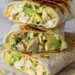Chicken Avocado Burritos Recipe