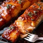 Honey Garlic Glazed Salmon Recipe