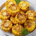Cajun Corn Baked with Spices and Butter Recipe