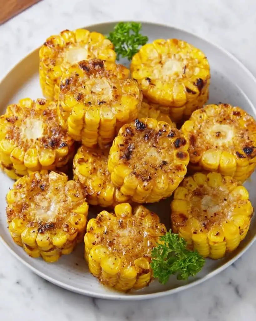 Cajun Corn Baked with Spices and Butter Recipe