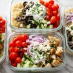 Greek Chicken Quinoa Bowls Recipe