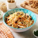 Sweet and Tangy Carrot Fruit Salad with Pecans and Raisins Recipe