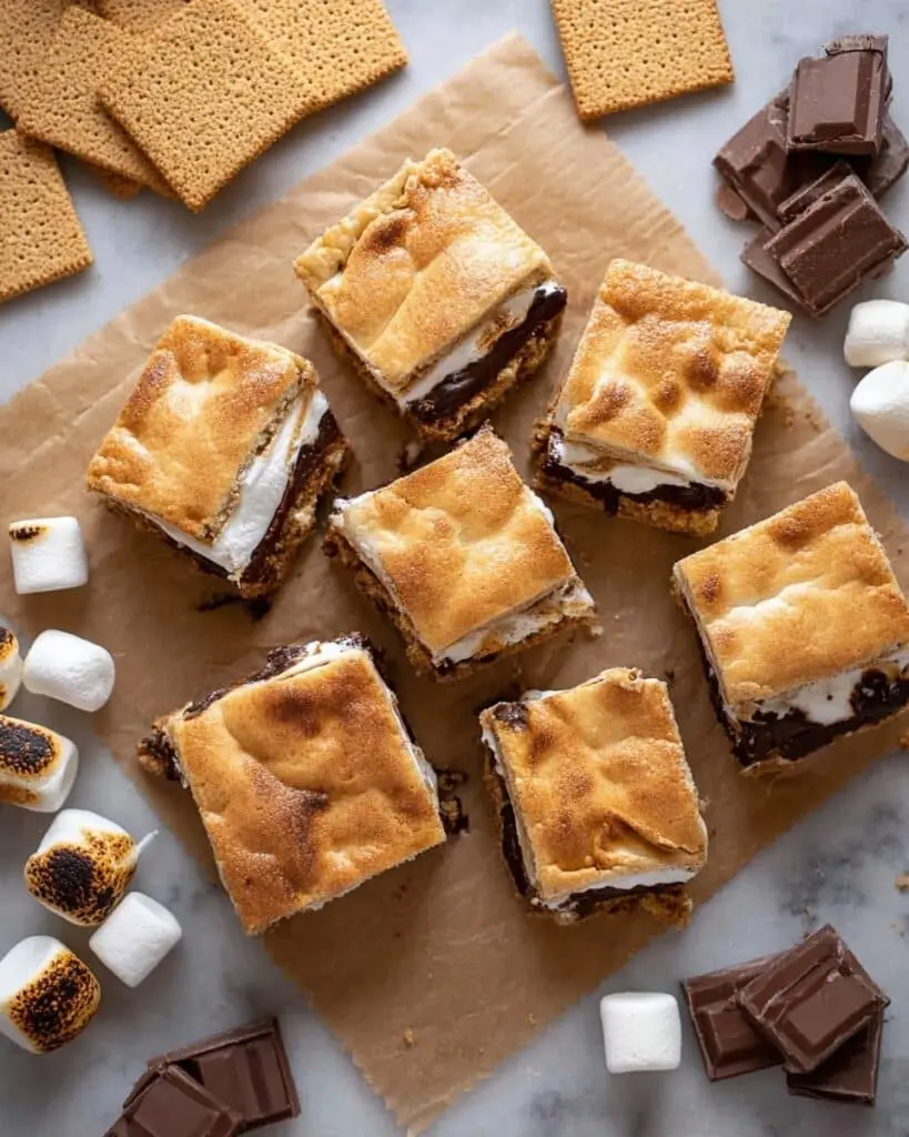 S’mores Cookie Bars Recipe