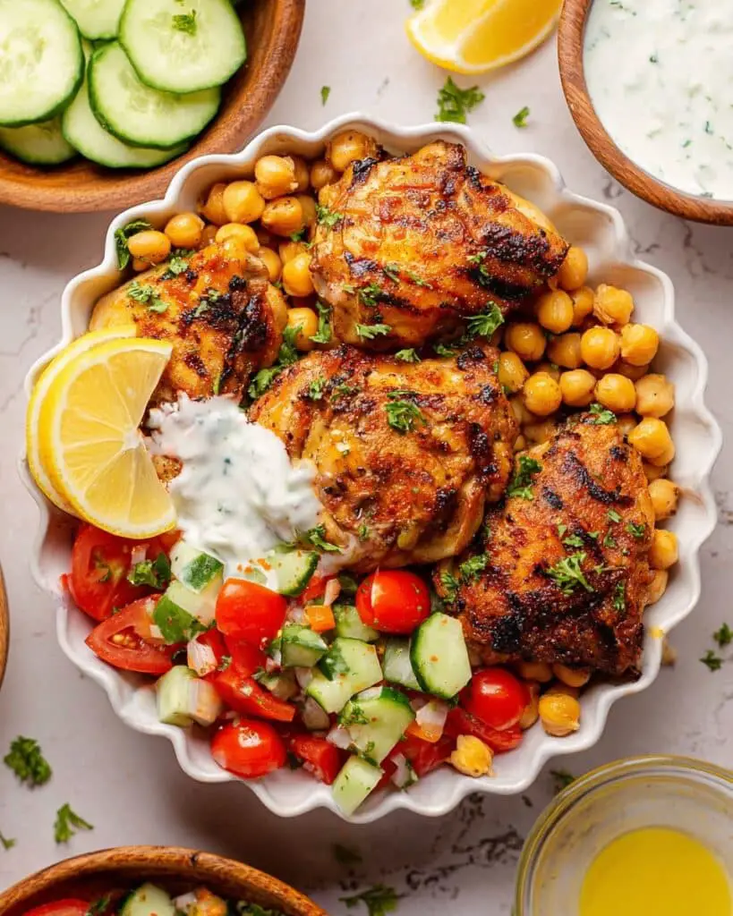Sheet Pan Chicken Shawarma Recipe