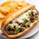 Classic Philly Cheesesteak Sandwich Recipe
