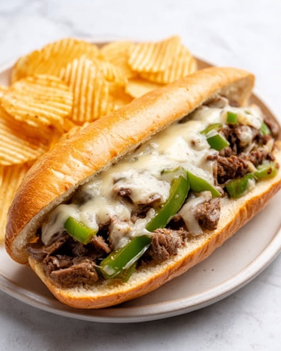Classic Philly Cheesesteak Sandwich Recipe