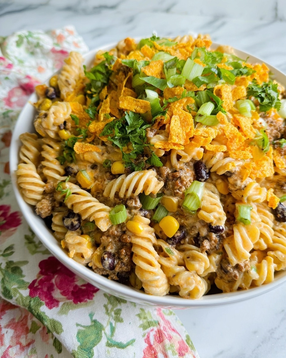 Doritos Taco Pasta Salad Recipe