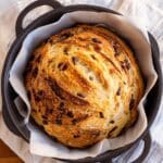 Chocolate Chip Sourdough Croissant Bread Recipe