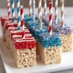 American Flag Rice Krispie Treats Recipe