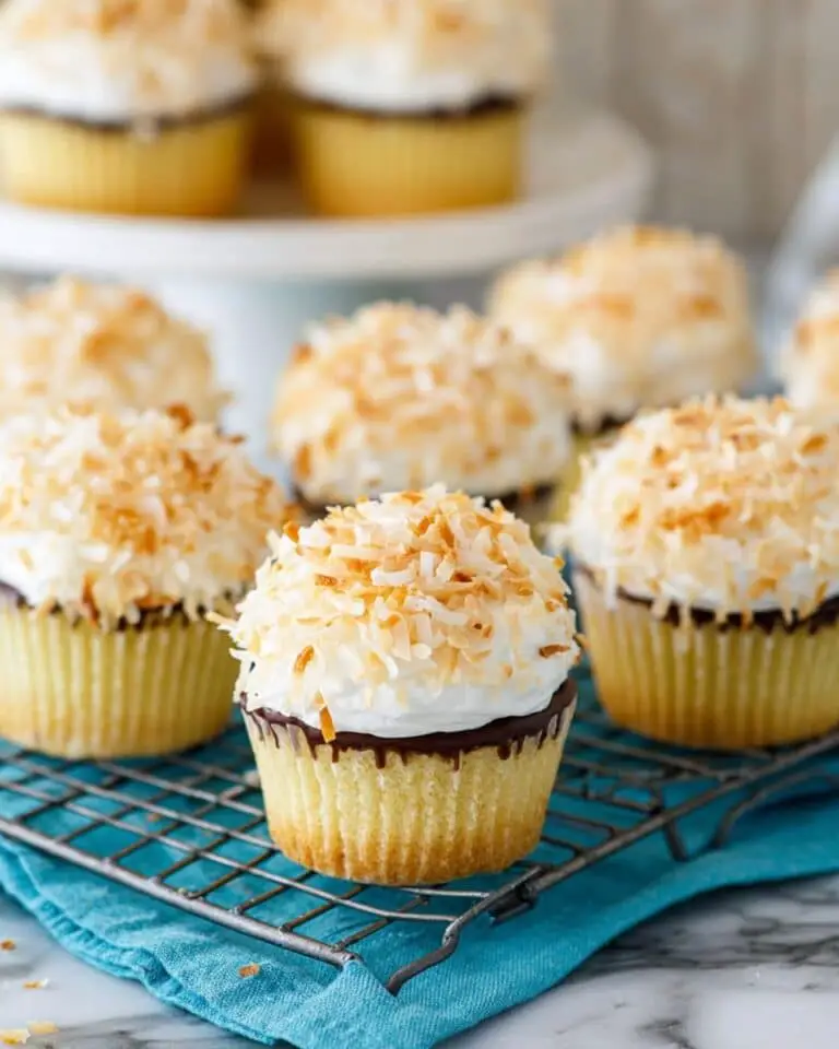 Coconut Macaroon Cupcakes Recipe