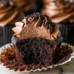Homemade Moist Chocolate Cupcakes Recipe