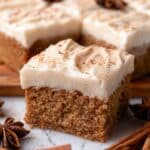 Chai Cake with Brown Butter Cream Cheese Frosting and Chai Milk Soak Recipe